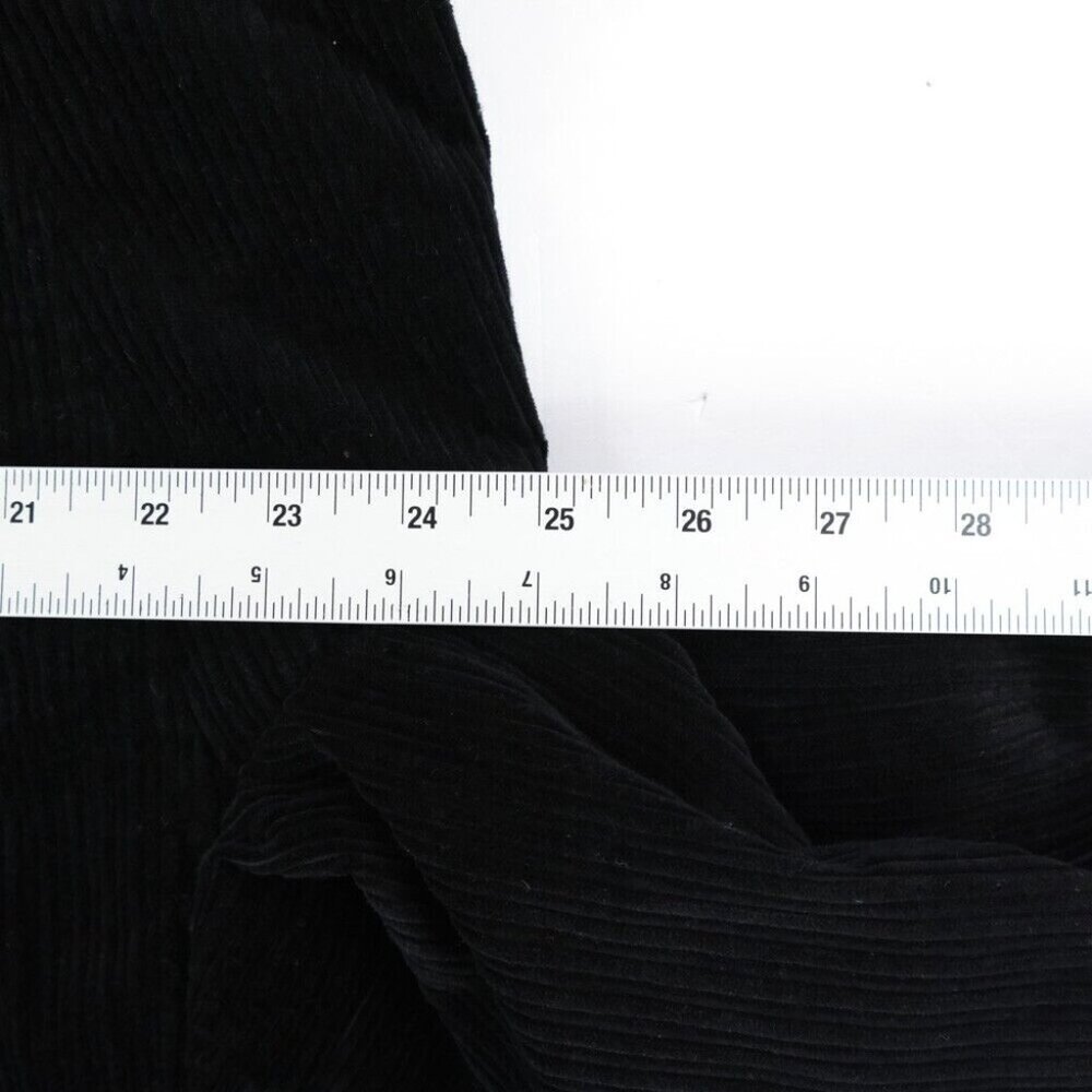 Kroon Corduroy Blazer Men 44L Sport Coat 2 Button Casual Jacket Black Fall - Picture 8 of 13